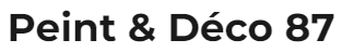 Réalisation de PEINT&DECO 87